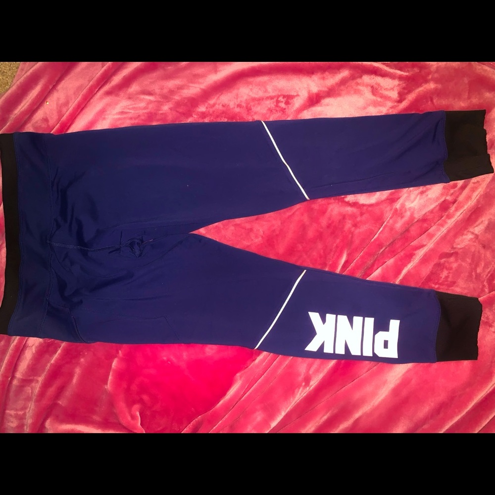 PINK Victoria Secret Ultimate Navy Leggings ❤️